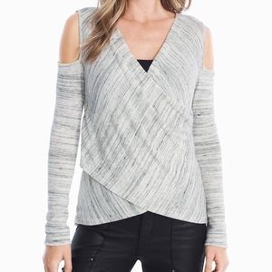 NWT White House Black Market Cold Shoulder sweater